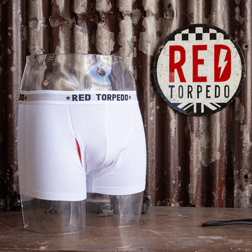 Crawford Underwear 3 Pack WHITE - Red Torpedo