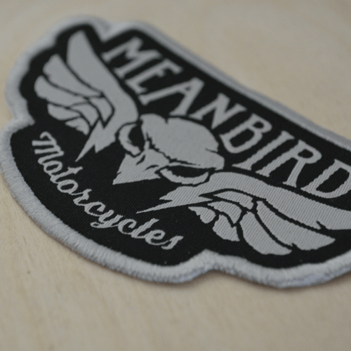 Mean Bird Motorcycles Patch - Red Torpedo