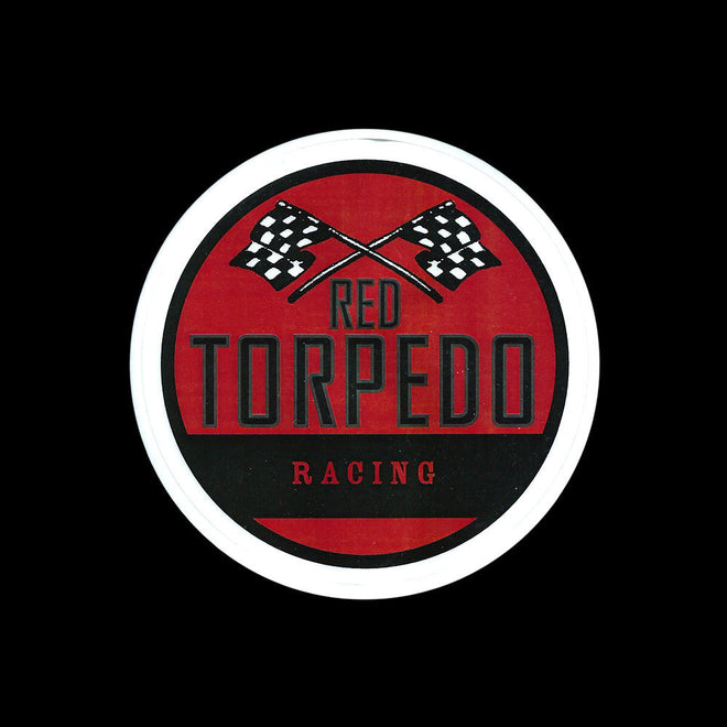 Red Torpedo Racing Sticker