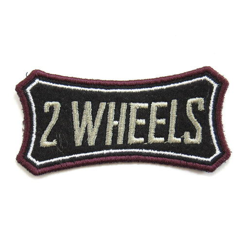 Red Torpedo Two Wheels Patch